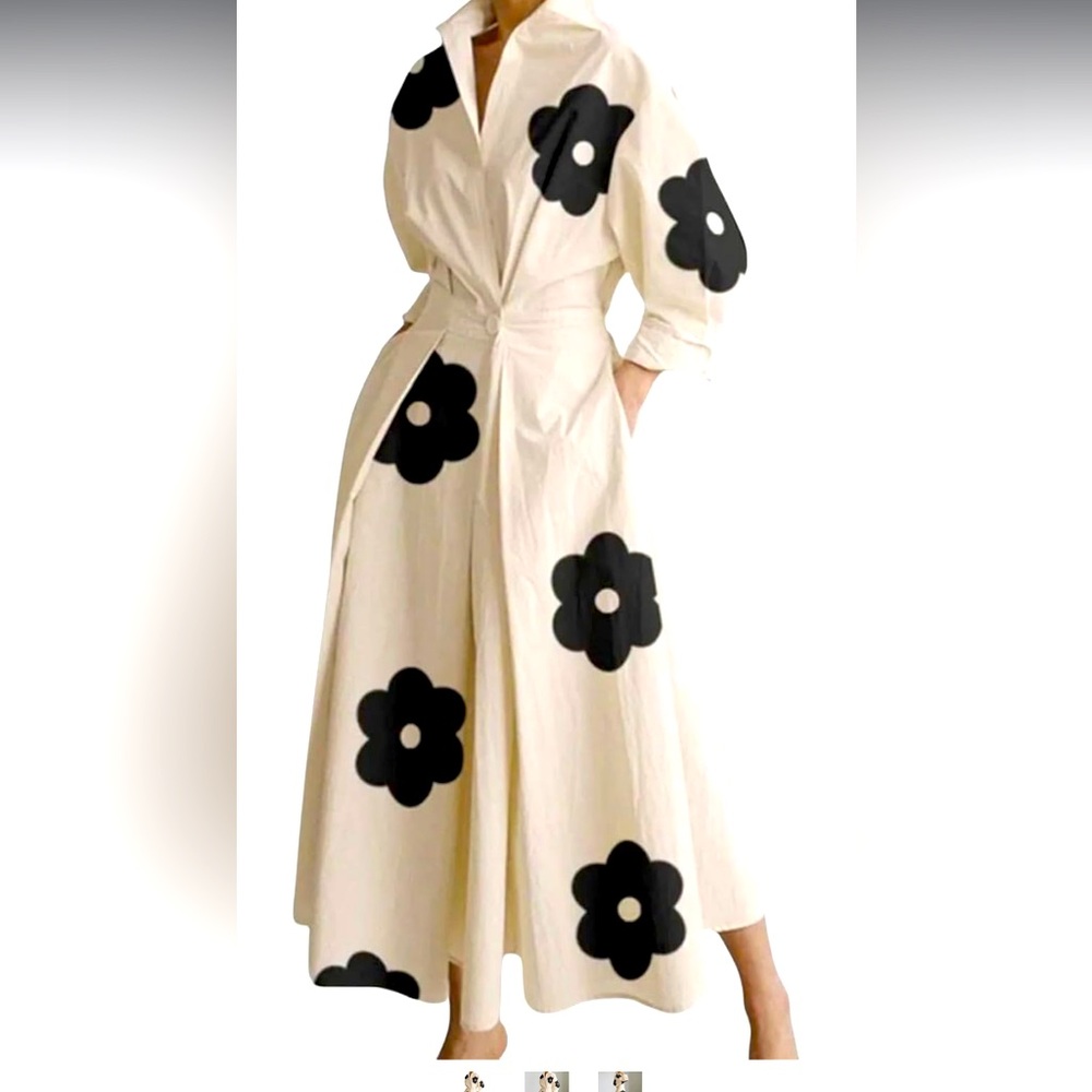 Adorable shirt dress